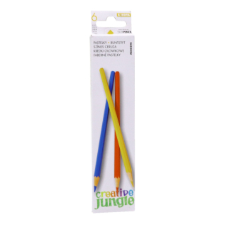 Színes ceruza, 6 szín Creative Jungle 
