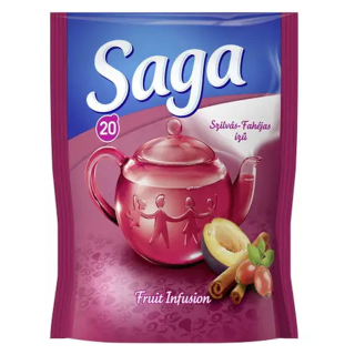Tea, Saga Szilva-Fahéj 20x1,5g