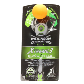 Eldobható borotva, Wilkinson Extreme3 Ultra Flex 3db