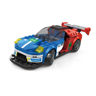 Építő, WANGEŽ 2877 | Lego kompatibilis | 165db Supercar Ford versenyautó