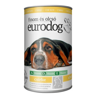 Állateledel, 415g Euro Dog | Csirke ízű