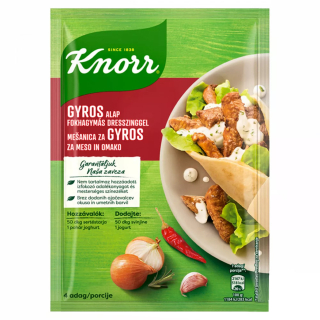 Instant alap, Knorr 40g Gyros Fokhagym.