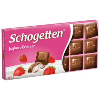 Csokoládé, Schogetten 100g Yoghurt-Eper