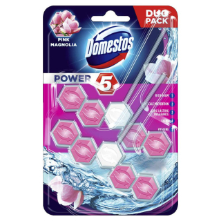 WC Deo, Domestos Power5 2x55g Pink