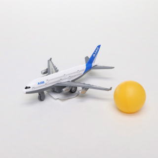 Fiús játék, Repülő fém lendkerekes A380 Airbus JA4123