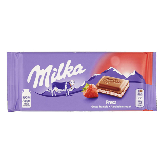Csokoládé, Milka 100g Eper-Joghurt