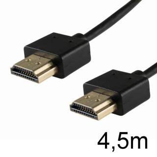 Kábel, HDMI A dugó-A dugó 4,5m