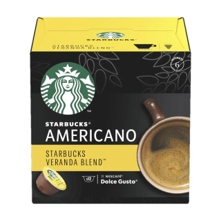 Kávé Kapszulás, Nescafe Dolce G. 12db Starbucks Americano Veranda Blend